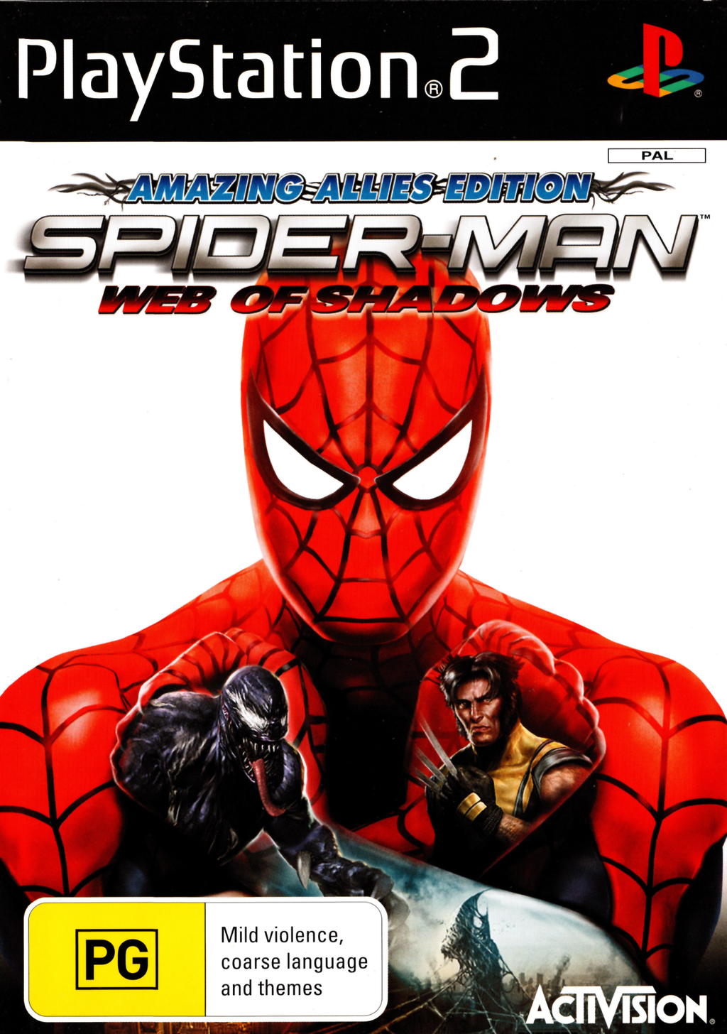 Game | Sony Playstation PS2 | Spiderman: Web Of Shadows Amazing Allies Edition