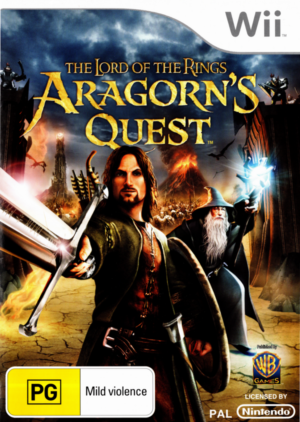 Game | Nintendo Wii | Lord Of The Rings: Aragorn's Quest