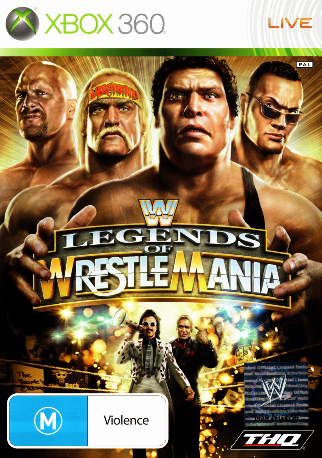 Game | Microsoft Xbox 360 | WWE Legends Of WrestleMania
