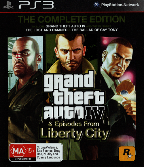 Game | Sony Playstation PS3 | Grand Theft Auto: Episodes From Liberty City The Complete Edition