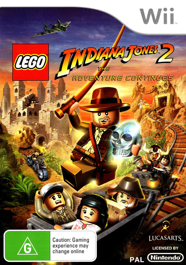 Game | Nintendo Wii | LEGO Indiana Jones 2: The Adventure Continues