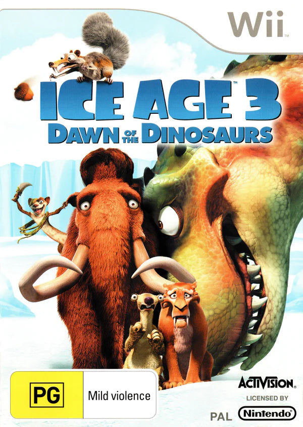 Game | Nintendo Wii | Ice Age 3: Dawn Of The Dinosaurs