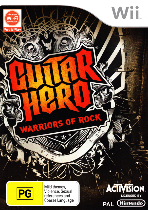 Game | Nintendo Wii | Guitar Hero: Warriors Of Rock