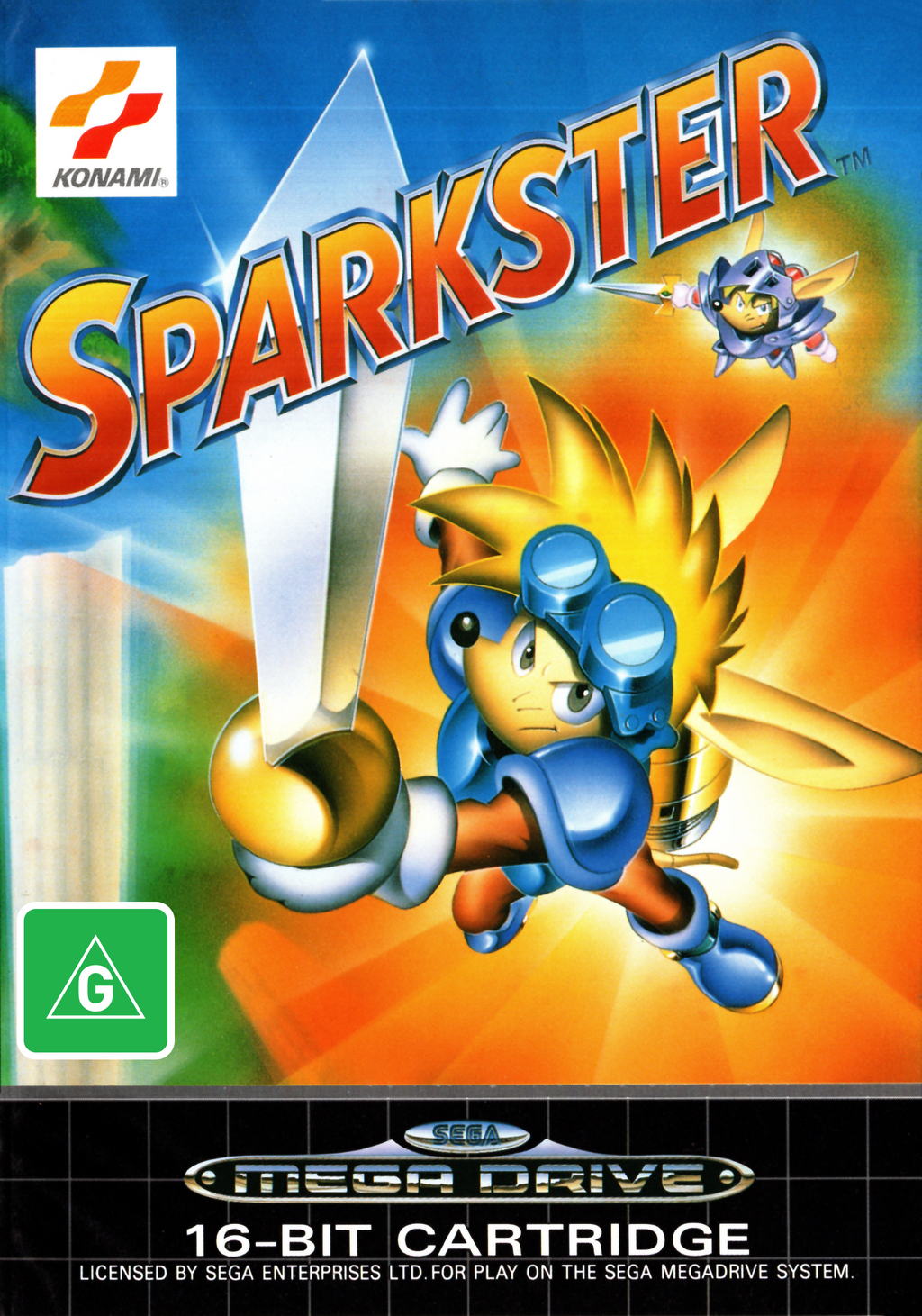 Game | Sega Mega Drive | Sparkster