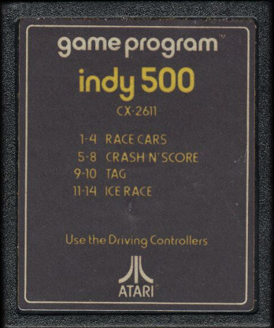 Game | Atari 2600 | Indy 500 [Text Label]