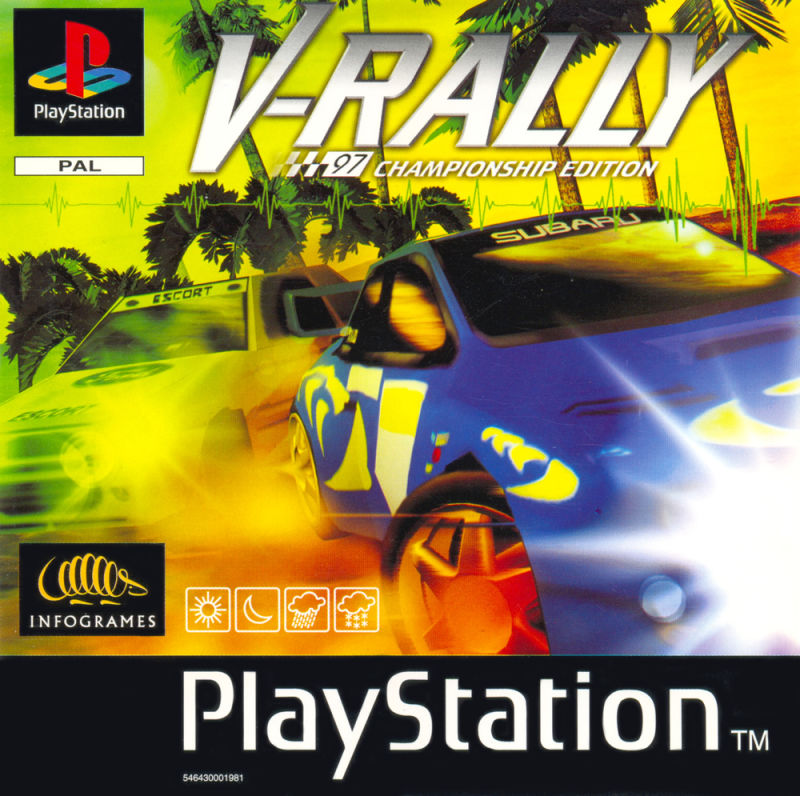 Game | Sony Playstation PS1 | V-Rally Championship