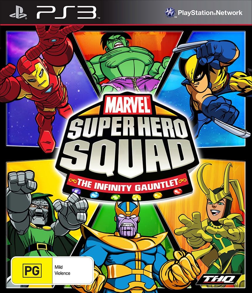 Game | Sony Playstation PS3 | Marvel Super Hero Squad: The Infinity Gauntlet