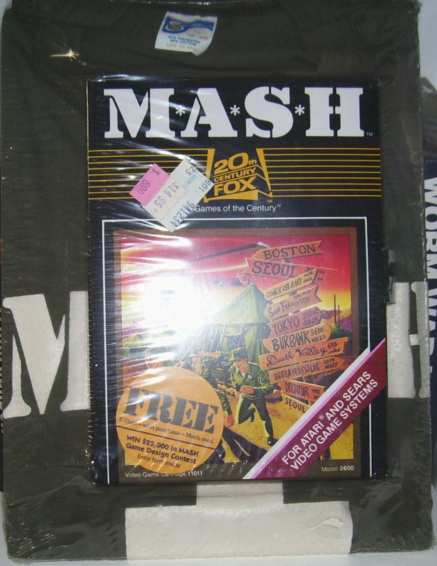 Game | Atari 2600 | M*A*S*H [T-Shirt Bundle]