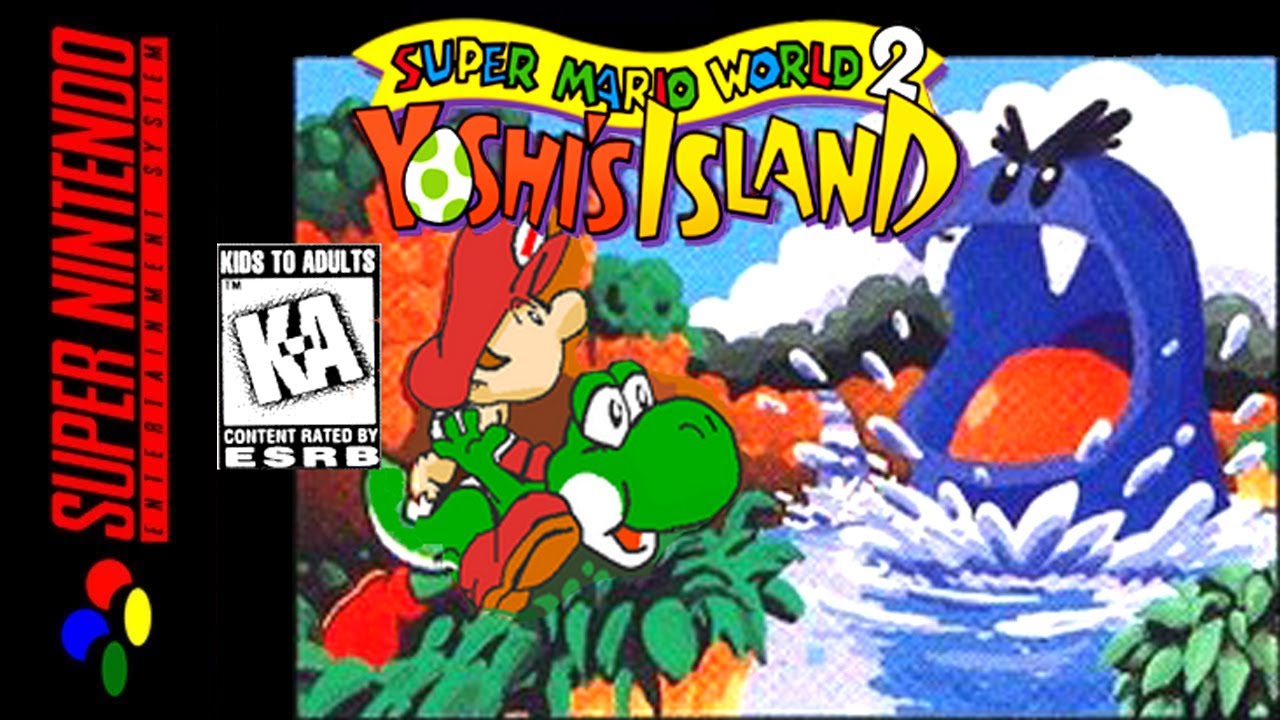 Game | Super Nintendo SNES | Super Mario World 2 Yoshi's Island USA NTSC