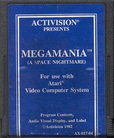 Game | Atari 2600 | Megamania [Blue Label]
