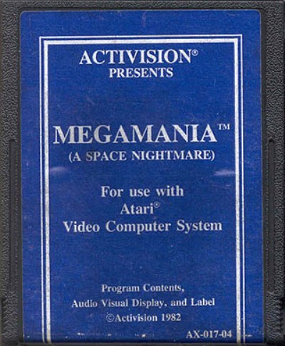 Game | Atari 2600 | Megamania [Blue Label]