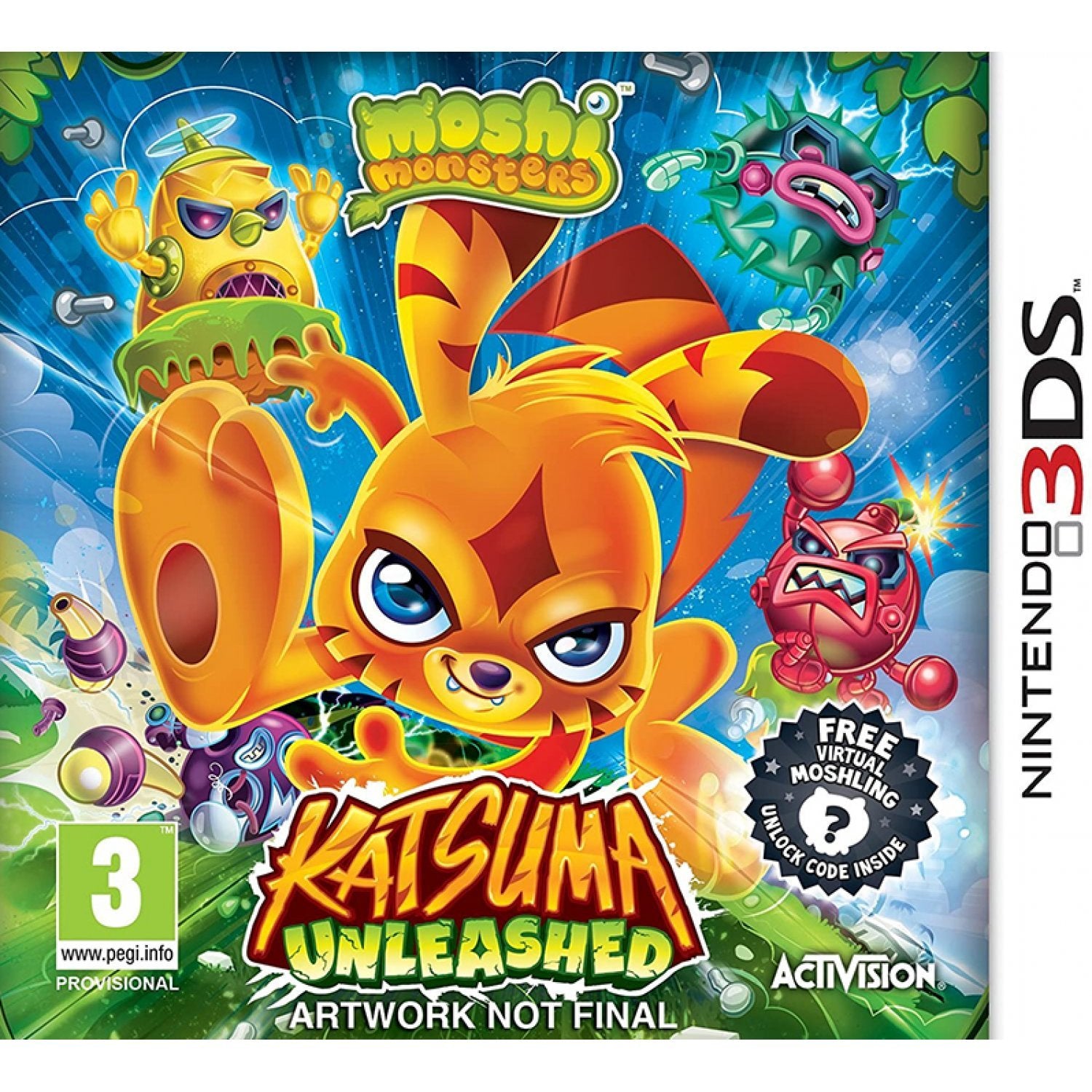 Game | Nintendo 3DS | Moshi Monsters: Katsuma Unleashed