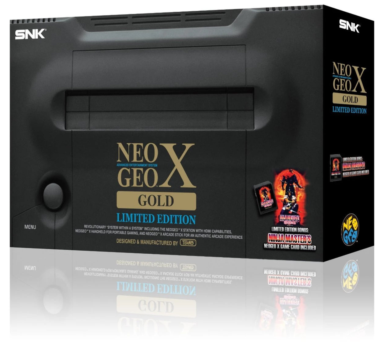 neo geo x gold limited edition ninja masters new 709458103096 retrosales.com.au