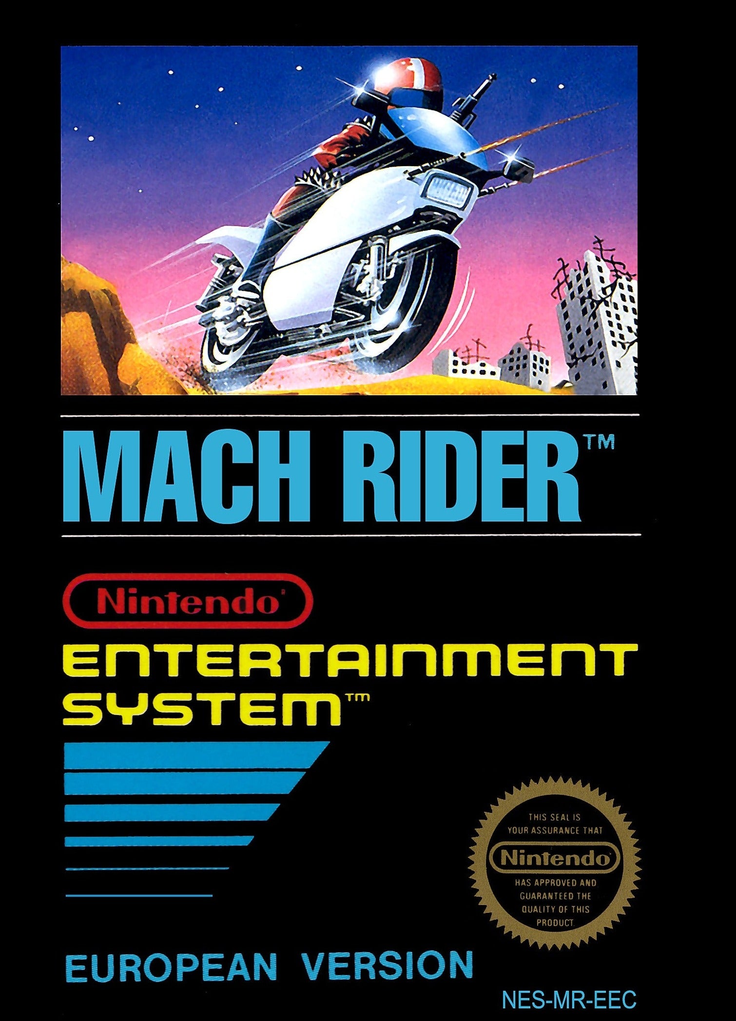 Game | Nintendo NES | Mach Rider