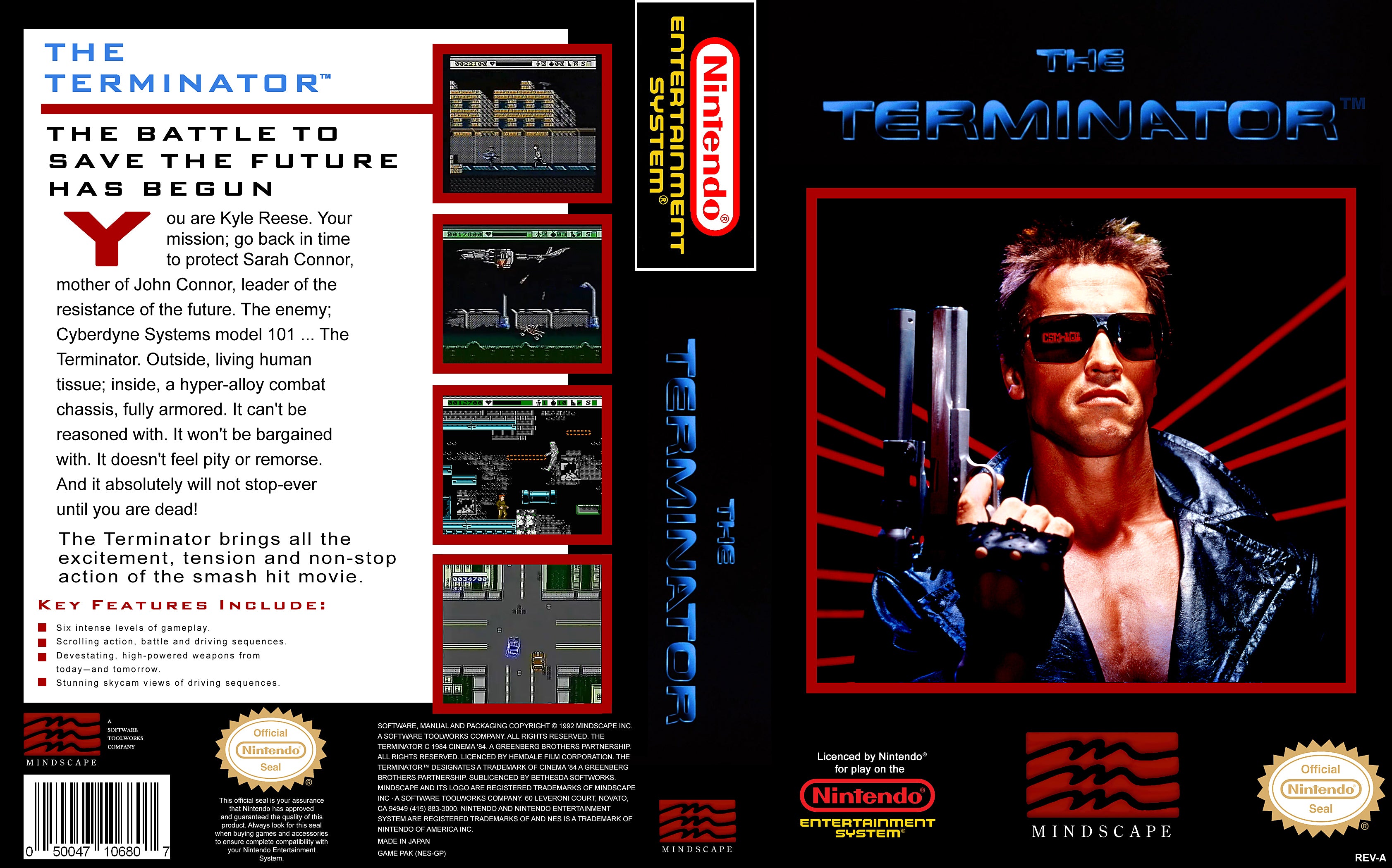 Game | Nintendo NES | Terminator