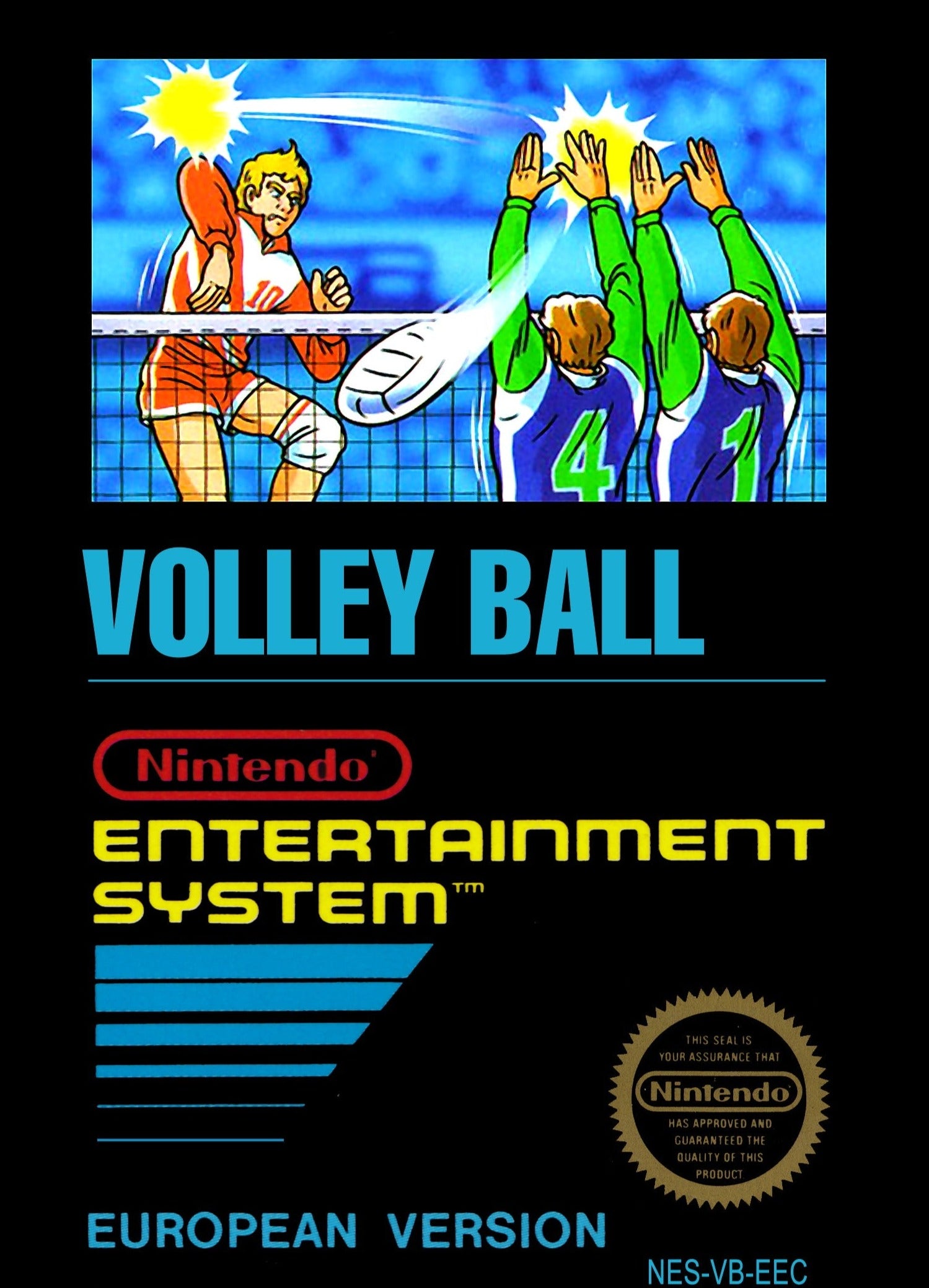 Game | Nintendo NES | Volleyball