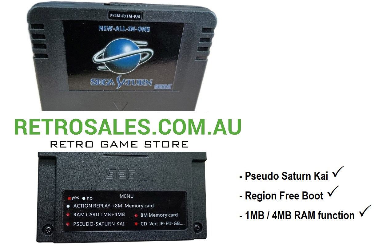 Accessory | Sega Saturn | Pseudo Saturn Kai Bootloader Cart Action Replay