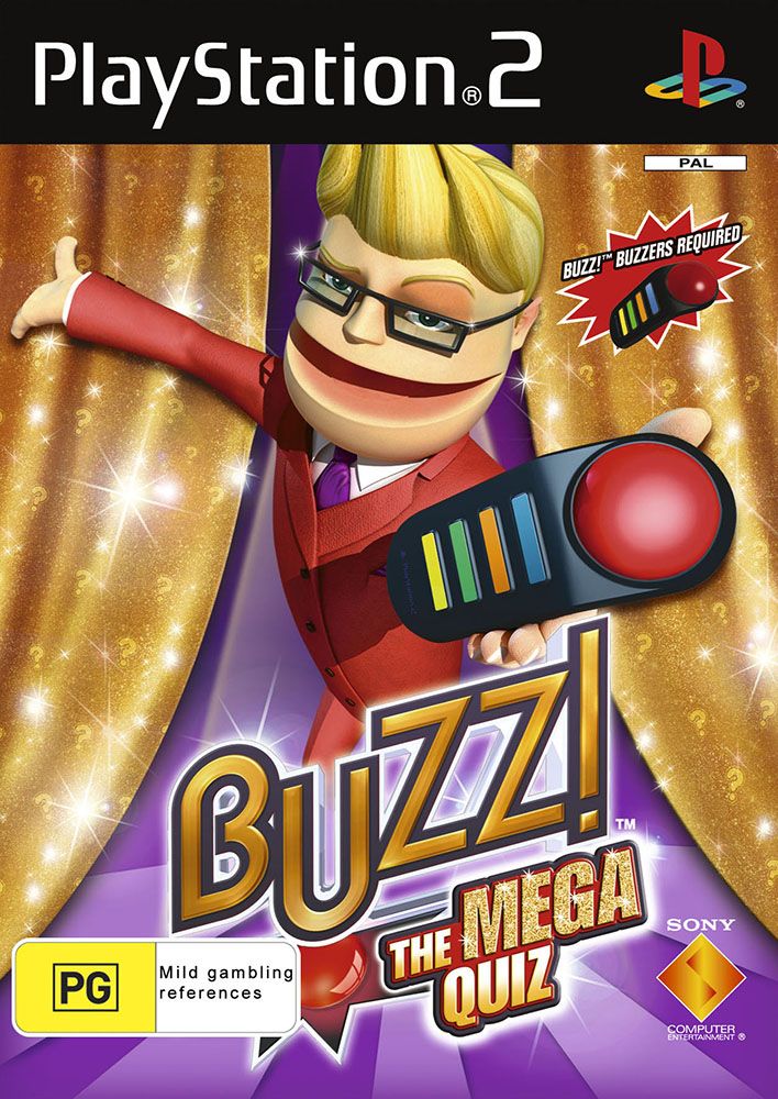 Game | Sony Playstation PS2 | Buzz! The Mega Quiz