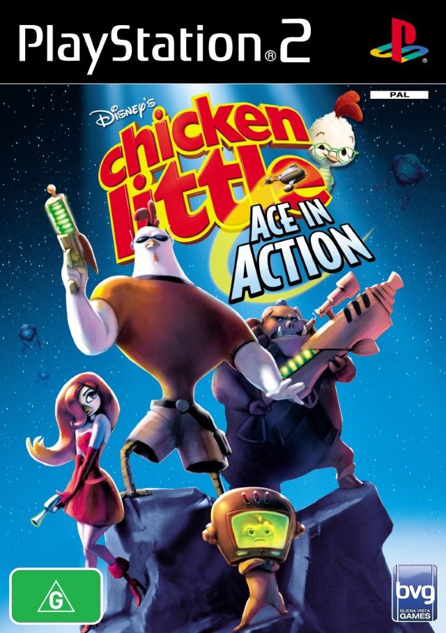 Game | Sony PlayStation PS2 | Disney's Chicken Little Ace In Action