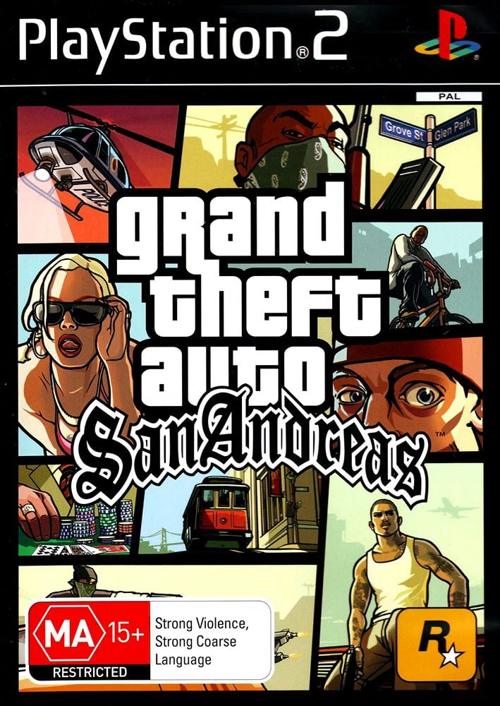 Game | Sony Playstation PS2 | Grand Theft Auto: San Andreas