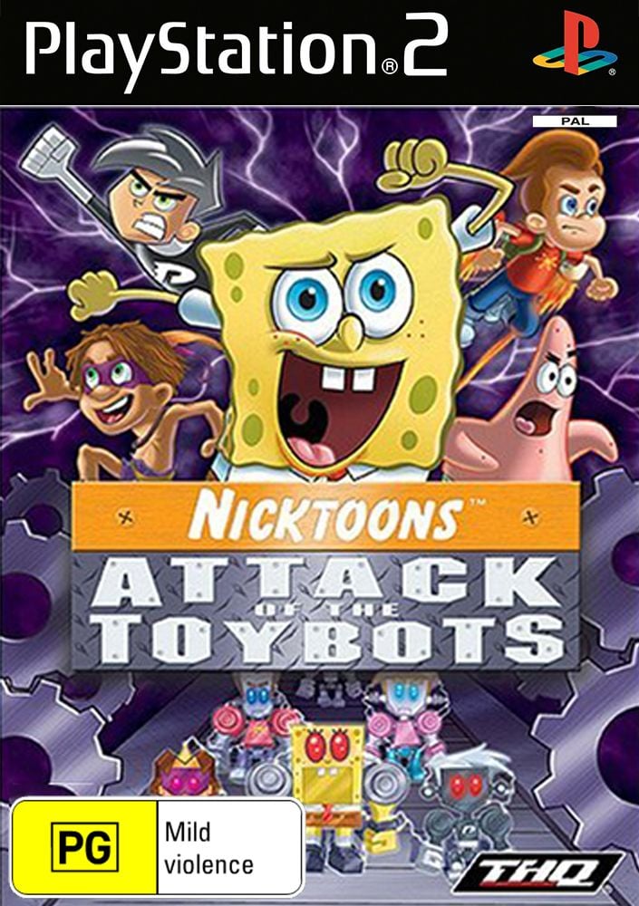 Game | Sony Playstation PS2 | Nicktoons Attack Of The Toybots