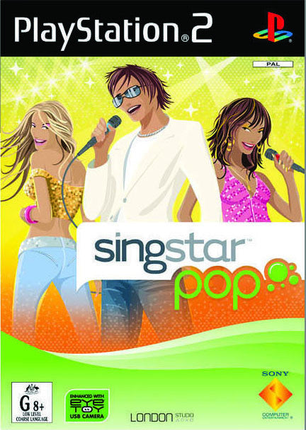 Game | Sony PlayStation PS2 | SingStar Pop