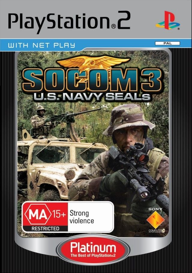 Game | Sony Playstation PS2 | SOCOM 3 US Navy Seals [Platinum]