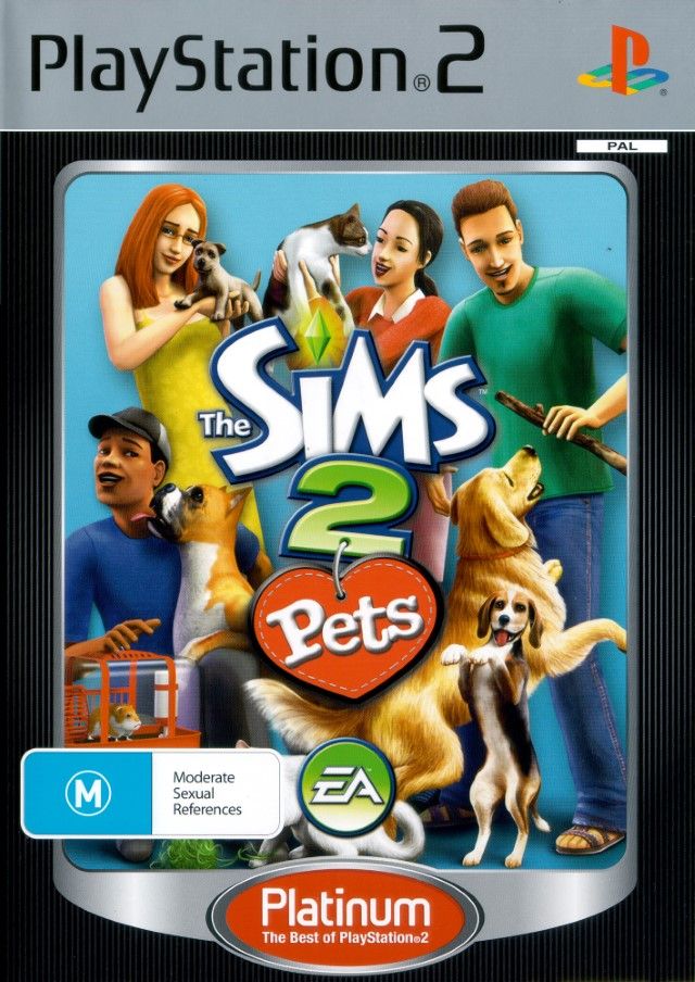 Game | Sony Playstation PS2 | The Sims 2: Pets [Platinum]