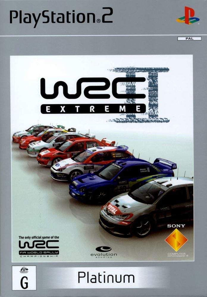 Game | Sony Playstation PS2 | WRC: World Rally Championship II Extreme [Platinum]