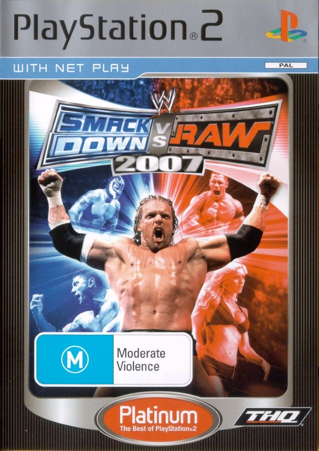 Game | Sony Playstation PS2 | WWE Smackdown Vs. Raw 2007 [Platinum]