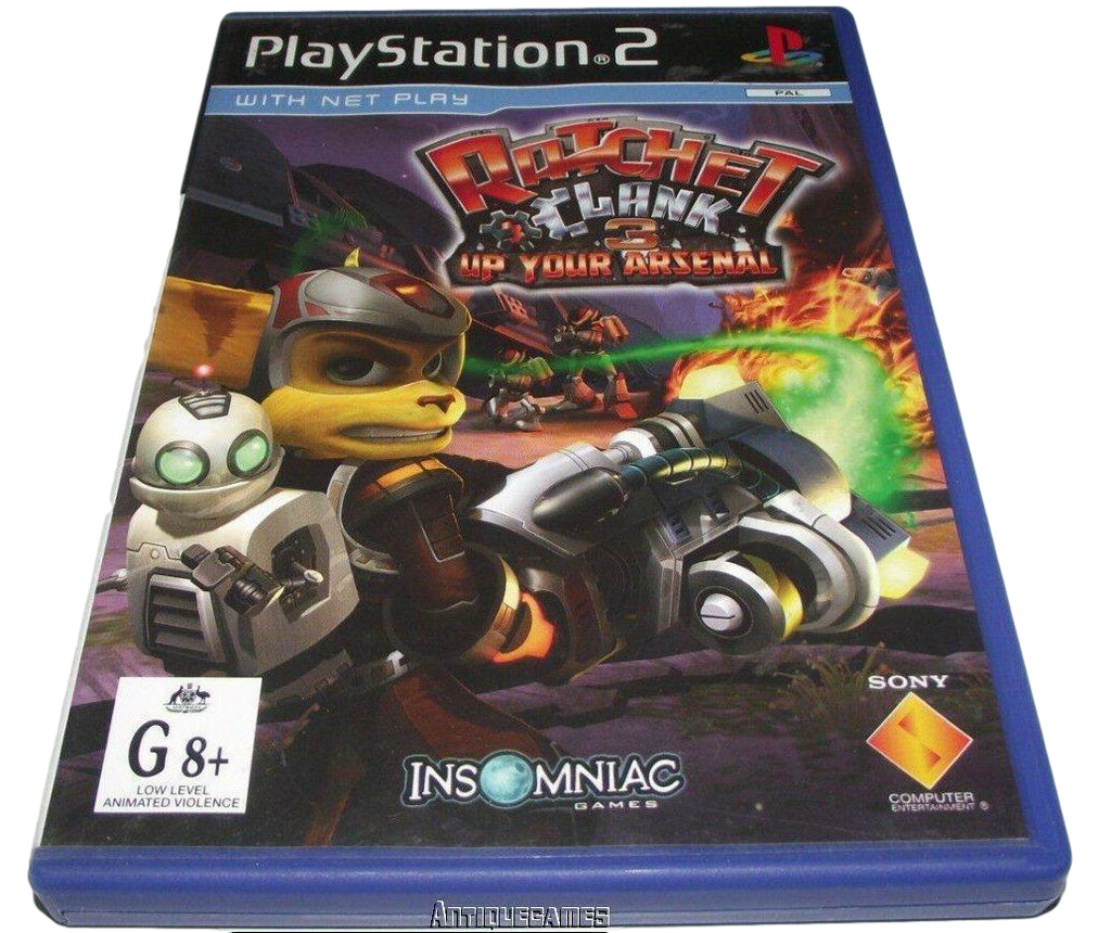 Game | Sony Playstation PS2 | Ratchet and Clank 3 Up Your Arsenal