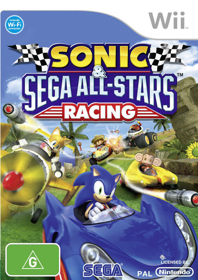 Game | Nintendo Wii | Sonic & Sega All-Stars Racing