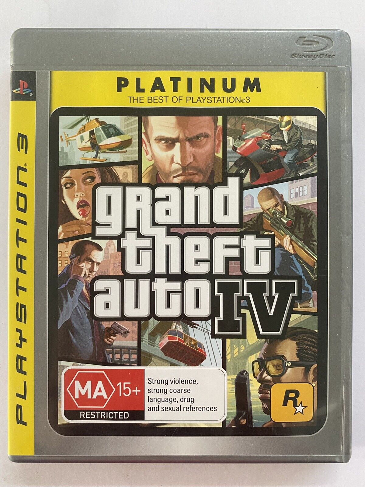 Game | Sony Playstation PS3 | Grand Theft Auto IV [Platinum]