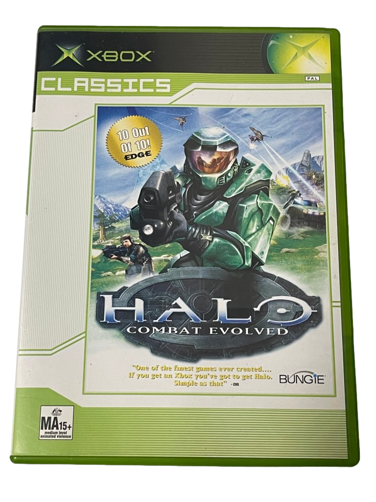 Game | Microsoft XBOX | Halo: Combat Evolved PAL Classics