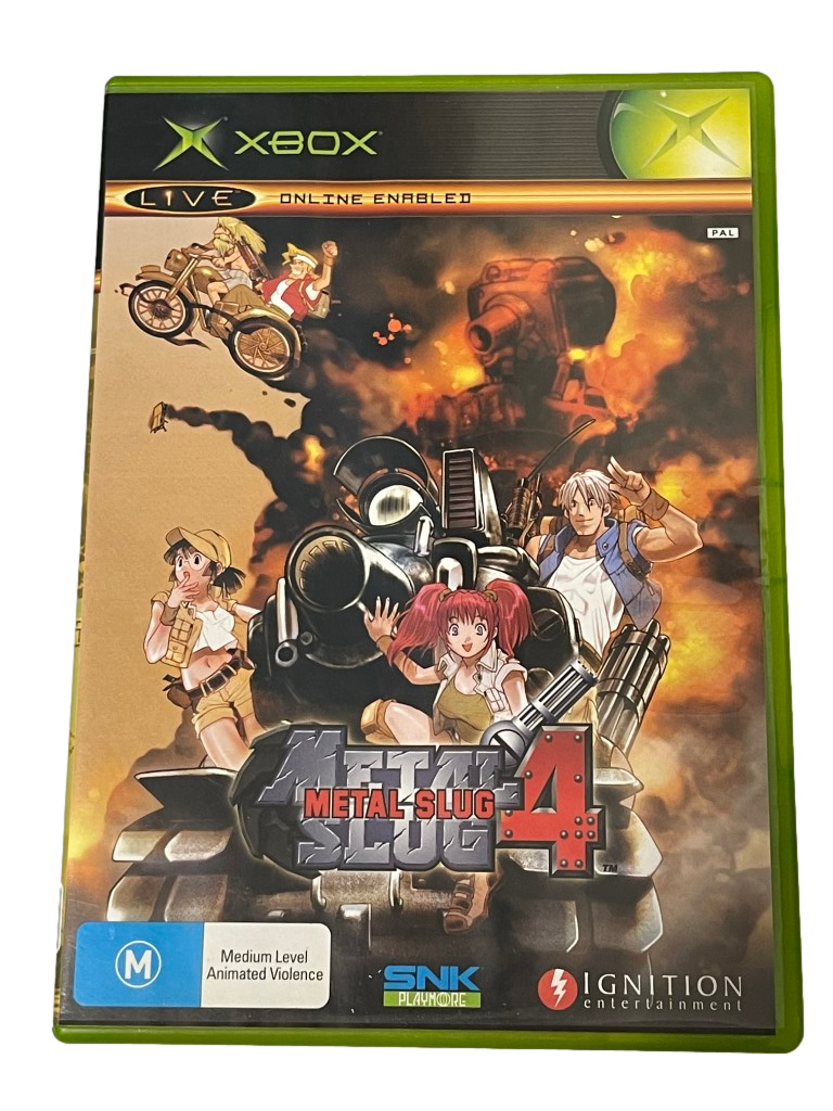 Game | Microsoft XBOX | Metal Slug 4