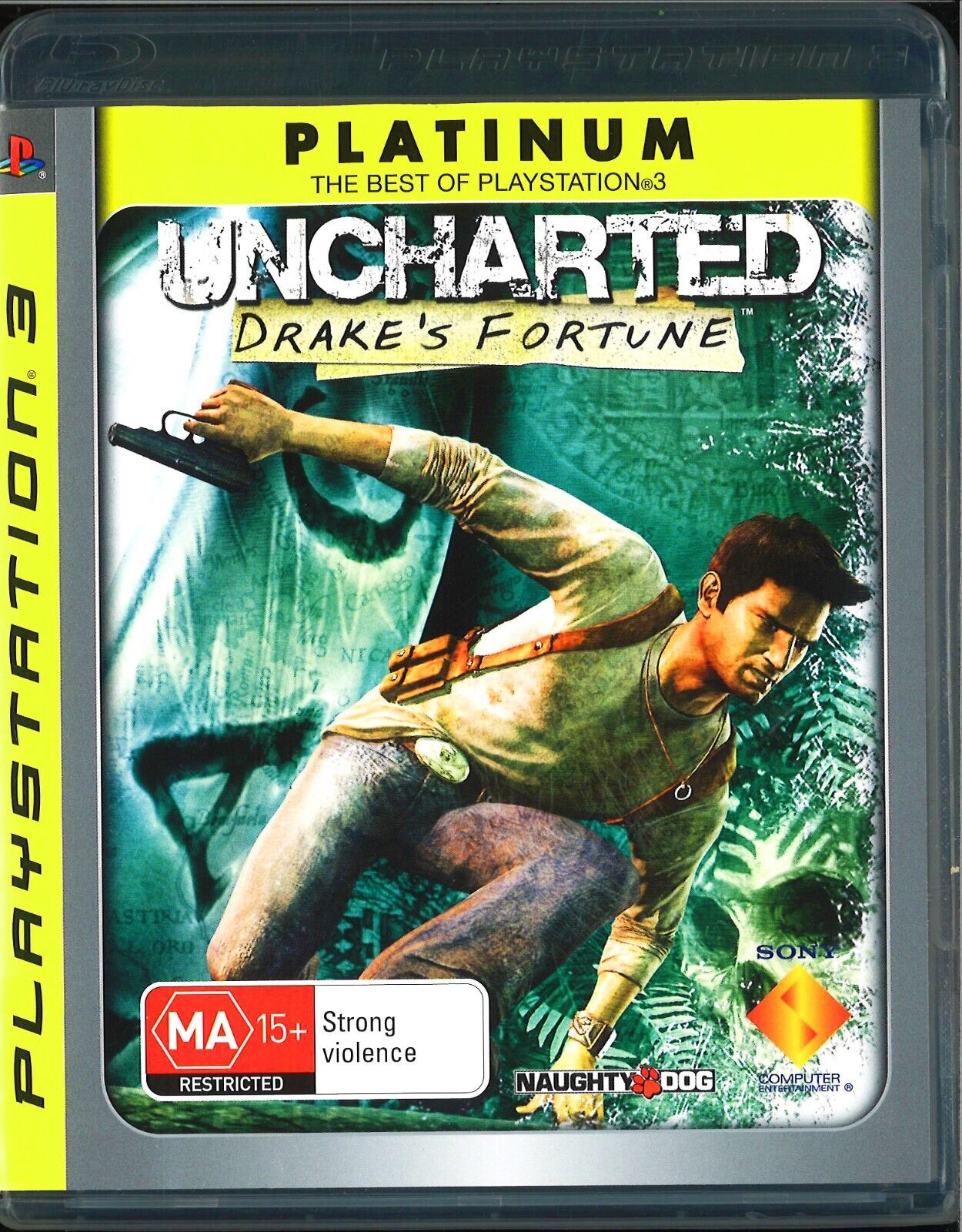Game | Sony Playstation PS3 | Uncharted Drake's Fortune [Platinum]