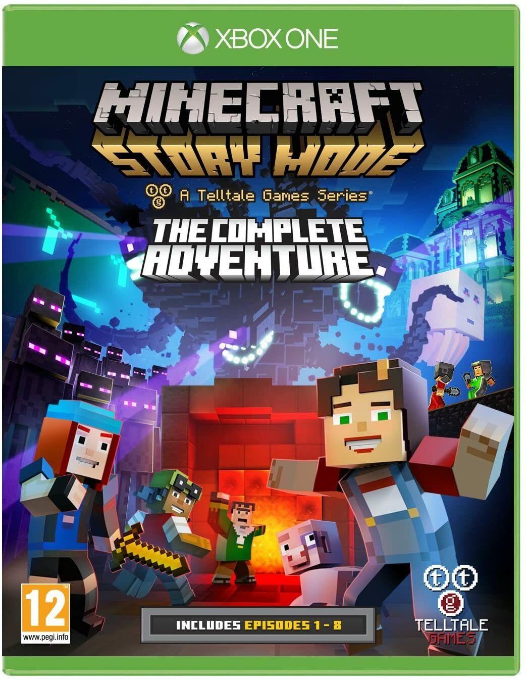 Game | Microsoft XBOX One | Minecraft: Story Mode Complete Adventure