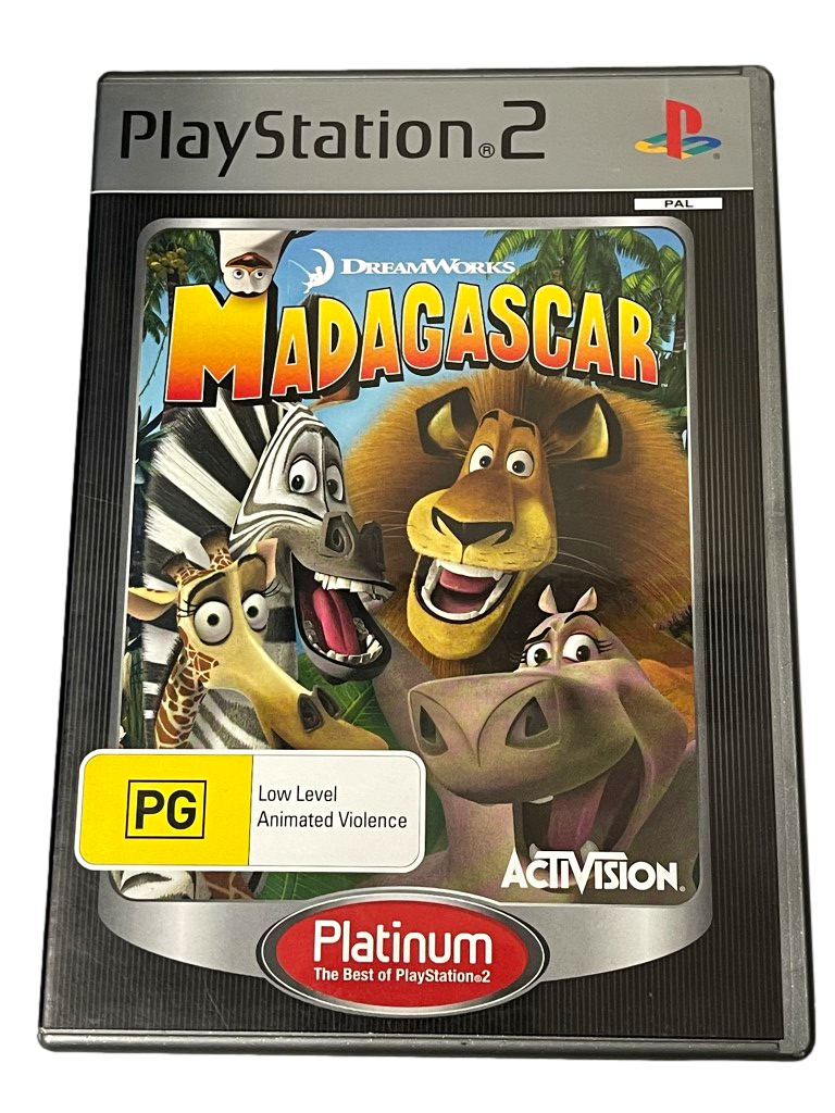 Game | Sony Playstation PS2 | Madagascar [Platinum]