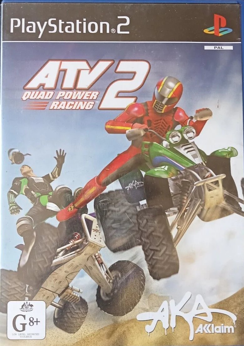 Game | Sony Playstation PS2 | ATV 2 Quad Power Racing