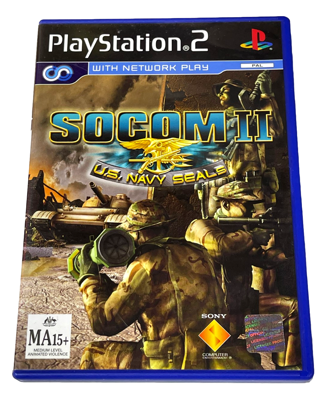 Game | Sony Playstation PS2 | SOCOM II US Navy Seals