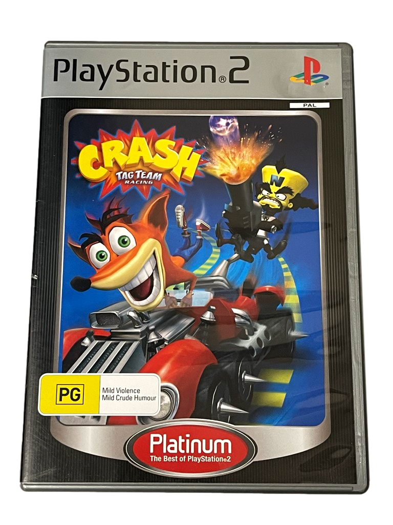 Game | Sony Playstation PS2 | Crash Tag Team Racing [Platinum]