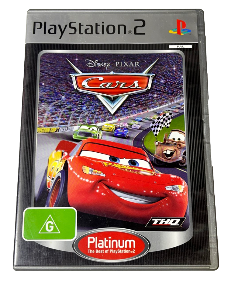 Game | Sony Playstation PS2 | Disney's Cars [Platinum]