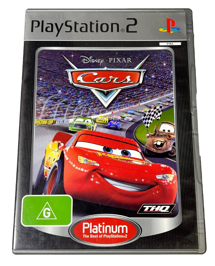 Game | Sony PlayStation PS2 | Disney's Cars [Platinum]