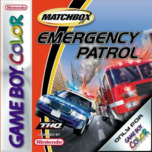Game | Nintendo Game Boy Color GBC | Matchbox Emergency Patrol