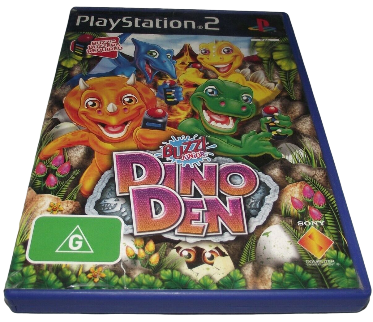 Game | Sony Playstation PS2 | Buzz! Junior: Dino Den