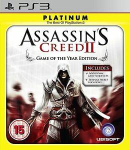 Game | Sony Playstation PS3 | Assassin's Creed II [Platinum]