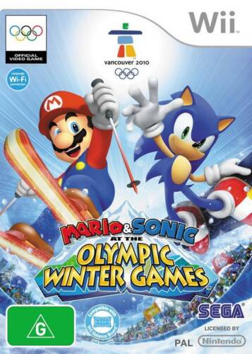 Game | Nintendo Wii | Mario & Sonic At The Winter Olympic Games