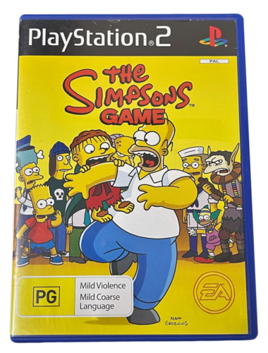 Game | Sony Playstation PS2 | The Simpsons Game