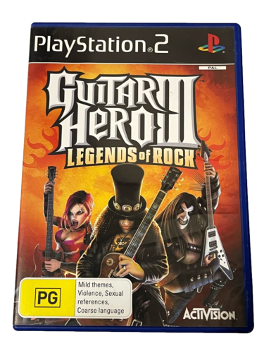 Game | Sony Playstation PS2 | Guitar Hero III: Legends Of Rock