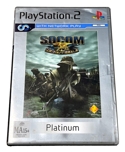 Game | Sony Playstation PS2 | SOCOM US Navy Seals [Platinum]